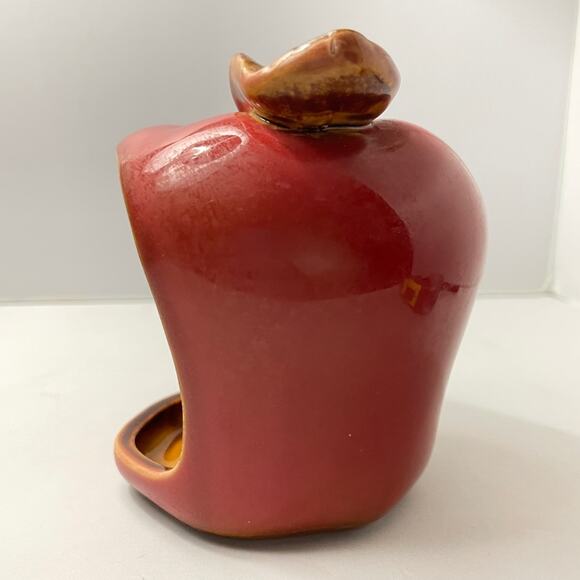 Vintage Ceramic Apple Kitchen Scrubbie Sponge or Soap Holder - Picture 2 of 5